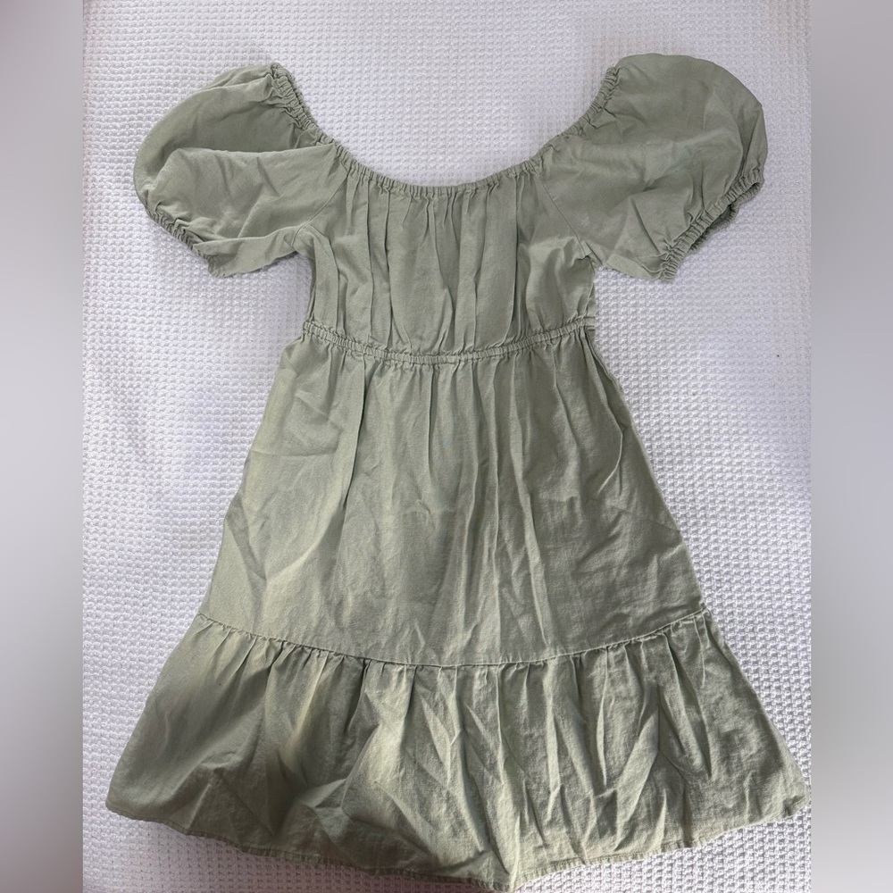 Bubble sleeve dress